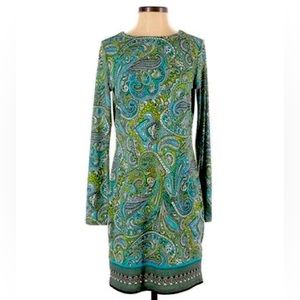 Michael Kors paisley shift dress